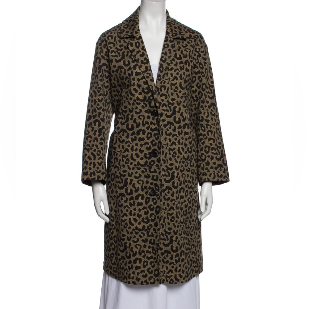 Robert Rodriquez Leopard Coat